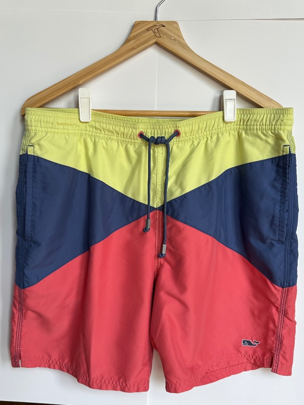 Vineyard Vines Color Block Swim Trunks Board Shorts
